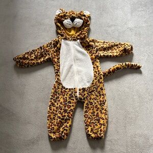 Leopard Print Kids One Piece Costume